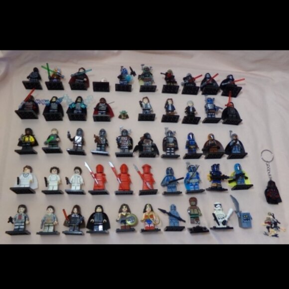 51pcs Large Lego & Custom Minifigure Lot-Star Wars Nexo Knights READ DESCRIPTION - Picture 7 of 8
